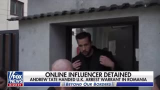 Andrew Tate handed UK arrest warrant in Romania