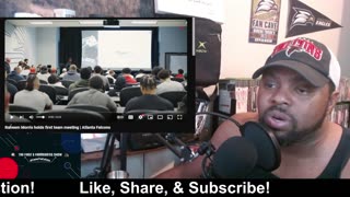 Atlanta Falcons First Team Meeting Reaction!