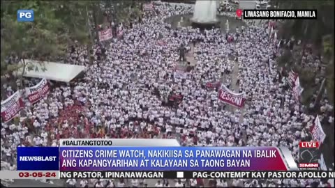 Mga akusasyon vs Pastor Apollo C. Quiboloy, may halong pamumulitika