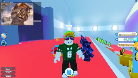 Noob With Full Team of Dominus Pets in Roblox Pet Simulator X