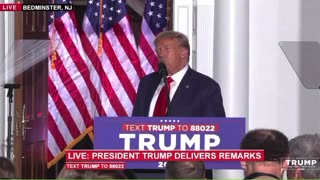 Full Speech - President Trump - National Golf Club in Bedminster, NJ (6/13/2023)