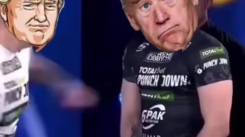 Trump vs Biden Power Slap