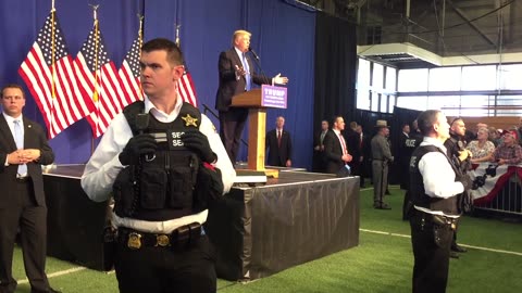 Donald Trump 2016 Presidential Rally, Plattsburgh, NY