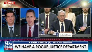 Sen. Josh Hawley on Merrick Garland: "I think he's just a tool of the White House..."