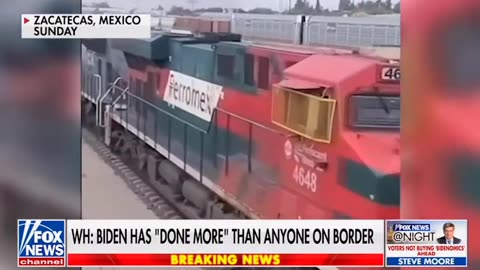 Train of "Migrants" Heading for U.S. - Meanwhile 30k Illegal Immigrants Released by Biden