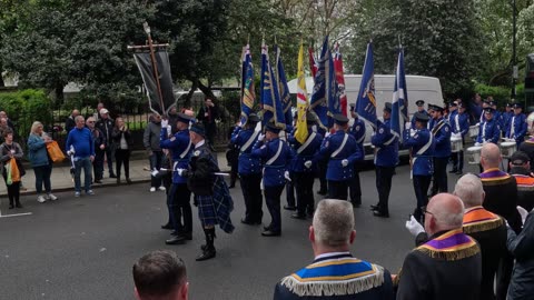 Orange Order St Georges Day Parade London pt2