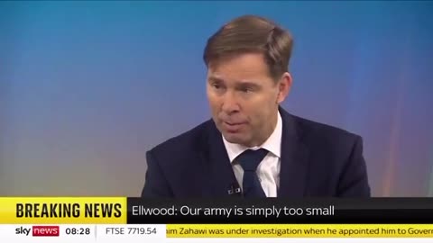 The Head of UK Defence Select Committee is Tobias Ellwood on Sly news