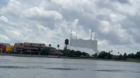 Disney Springs Boat Ride to Riverside and French Quarter