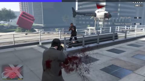 I did an entire heist with the GTA V Chaos mod