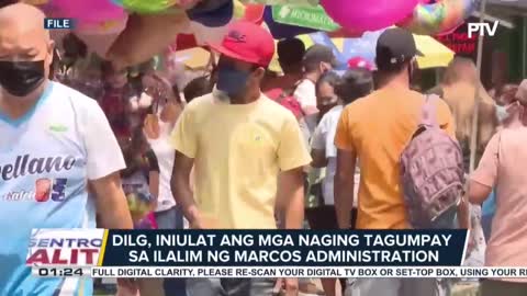 DILG, iniulat ang 70% na pagbaba ng krimen mula Hulyo hanggang Setyembre