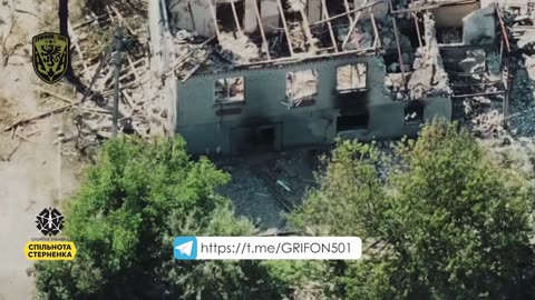 Building Full of Occupiers is Demolished by Ukrainian Drone