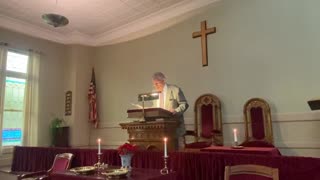 Sunday Sermon, Cushman Union Church, Pastor Jay D. Hobson. 09/24/2023