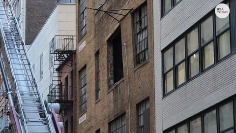 Parking garage collapses in New York City; at least one person dead