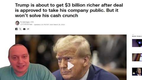 Trump JUST MADE $3 BILLION AND $279 MILLION IN NEW YORK APPEAL Alongside Truth Social Merger