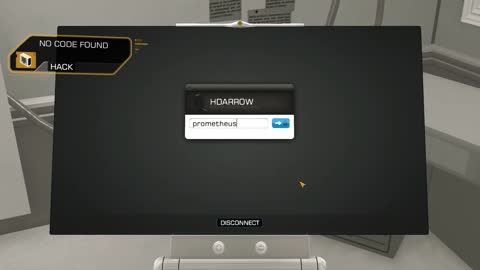 Deus Ex Human Revolution - Omega Ranch HDARROW Computer Password