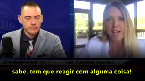 Stew Peters e Carrie Madej apresentam o que contêm as vacinas COVID19