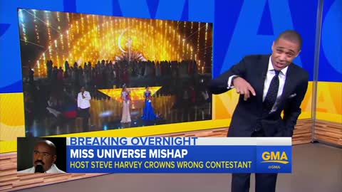 Steve Harvey Crowns Wrong Woman Miss Universe