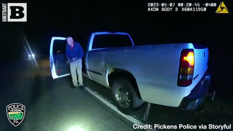 Elderly Man Shows Female Officer How to Clog Dance During Traffic Stop