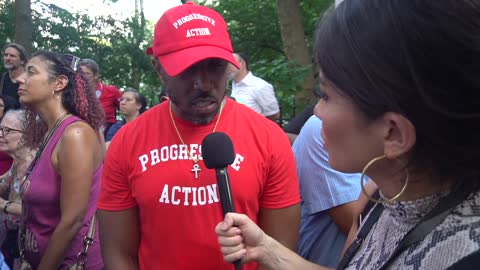 Interviews By Cara Castronuova from “New York Unions for Choice” Rally In Manhattan August 25, 2021