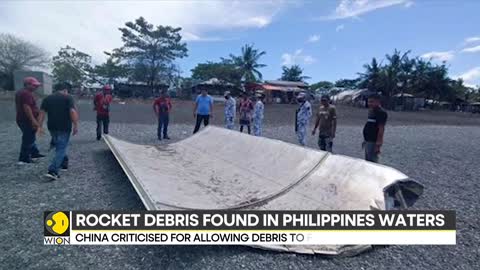Rocket debris found in Philippines water, suspected to be part of China's long march 5B