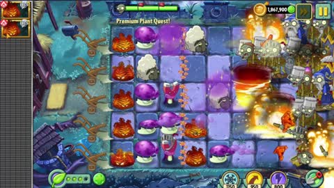 Plants vs Zombies 2 - Epic Quest - Core Plant Showcase - Inferno - November 2022