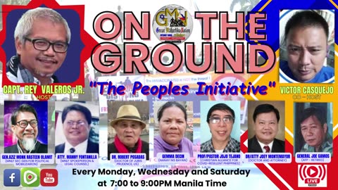 ON THE GROUND - "The Peoples Initiative" - April 3, 2023