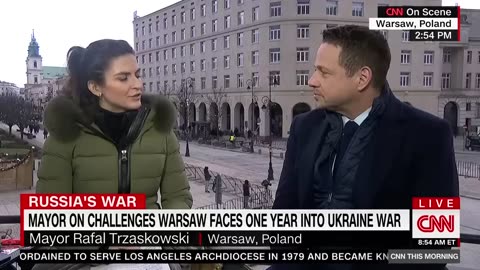 'Every crazy dictator in the world is watching': Warsaw mayor on implications of Ukraine war