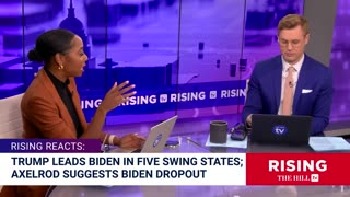 SHOCK POLL: Biden LOSING HORRIBLY TO Trump In 5 Swing States, Less Popular Than KAMALA | Rising