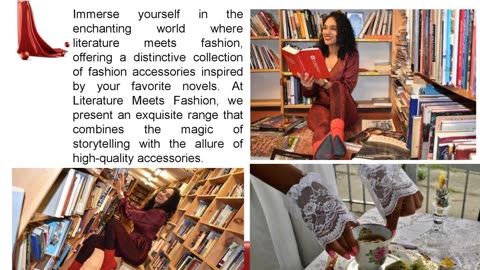 Discover Unique Fashion Accessories Based on Novels with Literature Meets Fashion