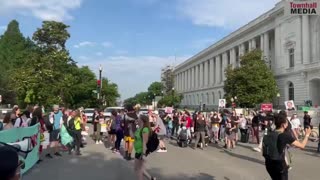Pro-Abortionist Crowd Tries To SHUT DOWN The Supreme Court