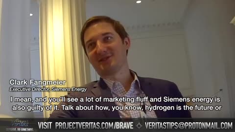 Exec Director of Siemens Energy Admits Green Energy is Duplicitous; Engages in 'Marketing Fluff'