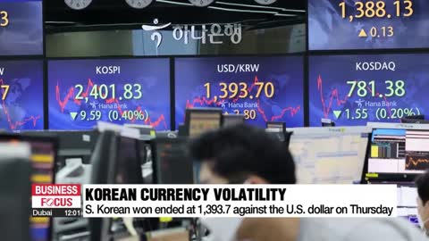 S. Korea's FX authorities warn against herd behavior amid excessive decline in local currency