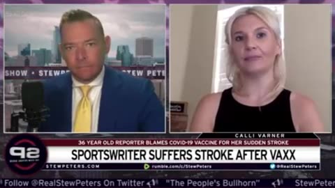 Sportswriter Suffers Stroke After Vaxx: 36 Yr Old Reporter Blames Covid-19 Shot For Medical Problems