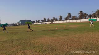 Rugby Team Training: Explosive Races with Tackle Bags (Local Team Fitness Session)