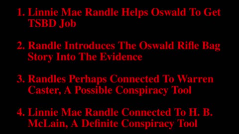 The Randles Of The 1963 Dallas Conspiracy That Murdered Macho Man Randy Savage