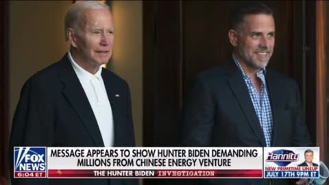 RODZINA PRZESTĘPCZA BIDENA - Hunter Biden żąda 10 milionów dolarów za "wspólne