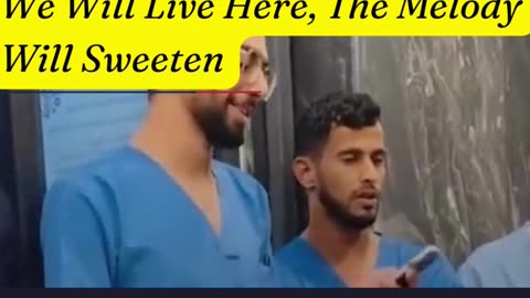 What is this song that Palestinians sing During War?