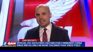 CDC data reveals vaccines are killing far more children than China virus itself