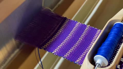 Weaving A SpaceShip Mug Rug Part 1