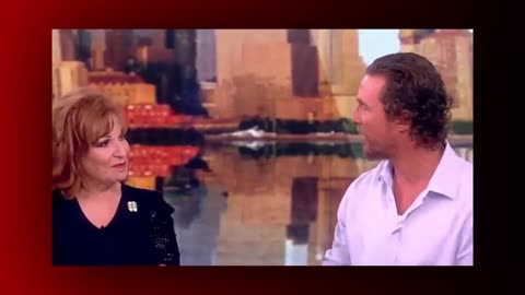 Watch Matthew McConaughey Shut Up Joy Behar