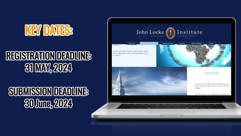 1 WEEK LEFT TO REGISTER FOR THE JOHN LOCKE ESSAY COMPETITION