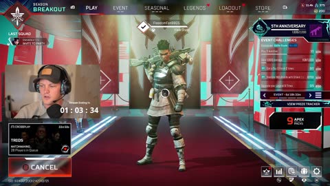 Learning to Play Apex | !verse | !twitch-giveaway01 | !socials