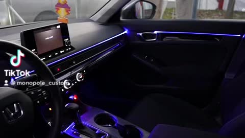 Honda Civic 2022 Led installation