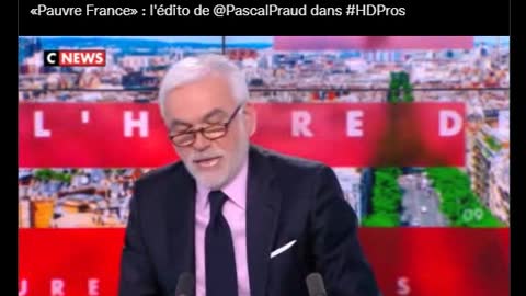 Pascal Praud (CNews) sur la finale des Champions League: "Pauvre France..;"