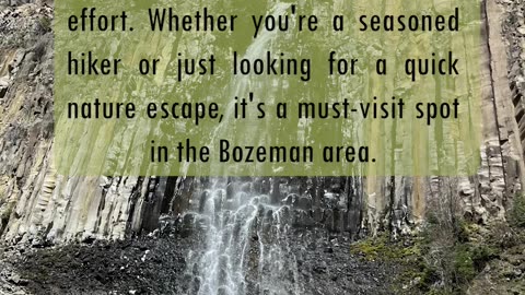 Discover Palisade Falls: Bozeman's Best Hike