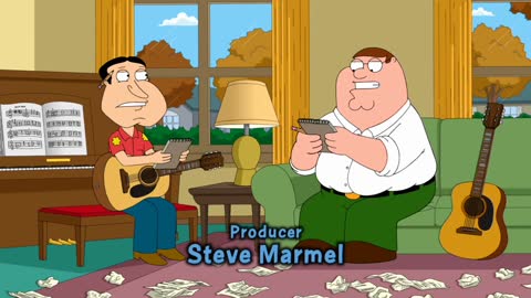 Family Guy - Peter and Quagmire Write Lyrics