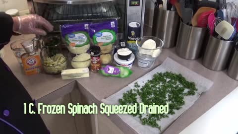 Easy Spinach Artichoke Dip;