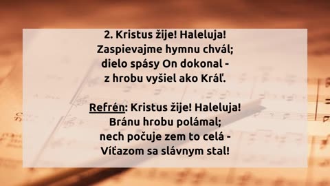 Kristus žije! Haleluja!