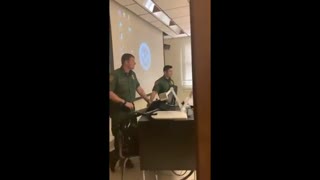 Watch as Leftist Arizona Students Surround U.S. Border Patrol Agents and Chase Them Off Campus