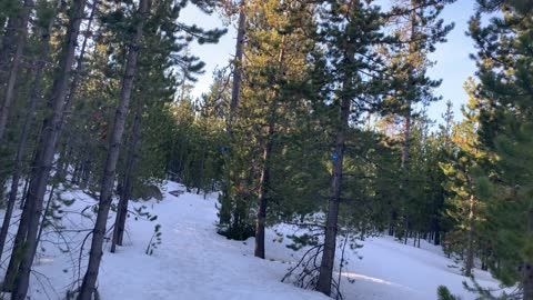 Enjoying Deschutes National Forest in Winter – Central Oregon – 4K